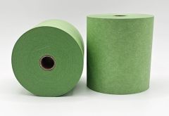 80 x 80 x 12.7 Core Thermal Rolls (Green) Boxed 20s