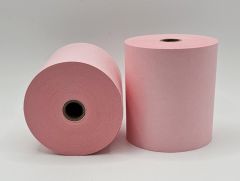 80 x 80 x 12.7 Core Thermal Rolls (Pink) Boxed 20s