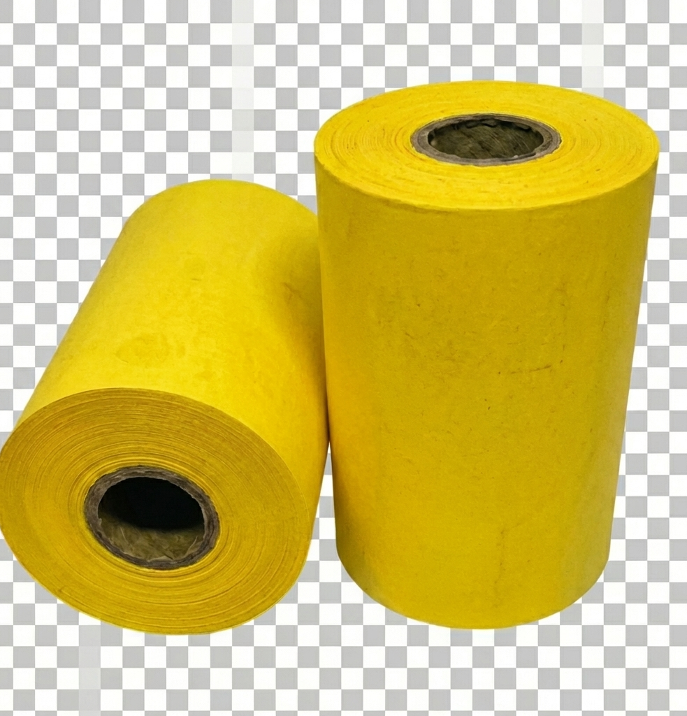 57 x 30 x Coreless (Yellow) Thermal Rolls Boxed 20s