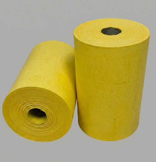 57 x 30 x Coreless (Yellow) Thermal Rolls Boxed 20s