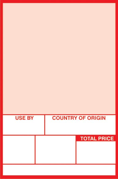 49 X 74mm Scale Labels produced in uncoated thermal with permanent Adhesive. Boxed in  10s