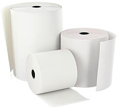 79 x 150 x 25.4 Core 80gsm Thermal rolls Boxed 4s