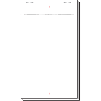 White Single Part, 100 Sheet, 3 3/4'' x 6 1/2'' (3 3/4 x 5 1/4'' Tear Out) Numbered 1-100 In Red. Boxed 100's